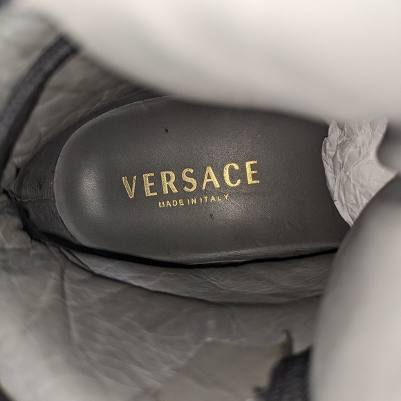 Versace studded high top sneakers - Picture 6 of 16